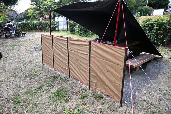 テンマクデザイン 陣幕ミニ TC