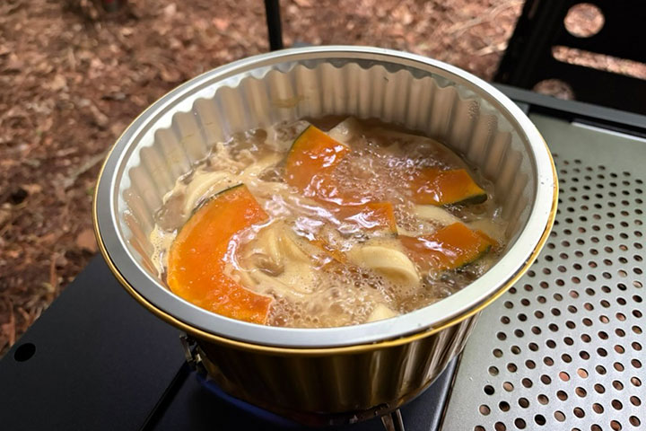 PICA富士西湖　キャンプ飯 ほうとう