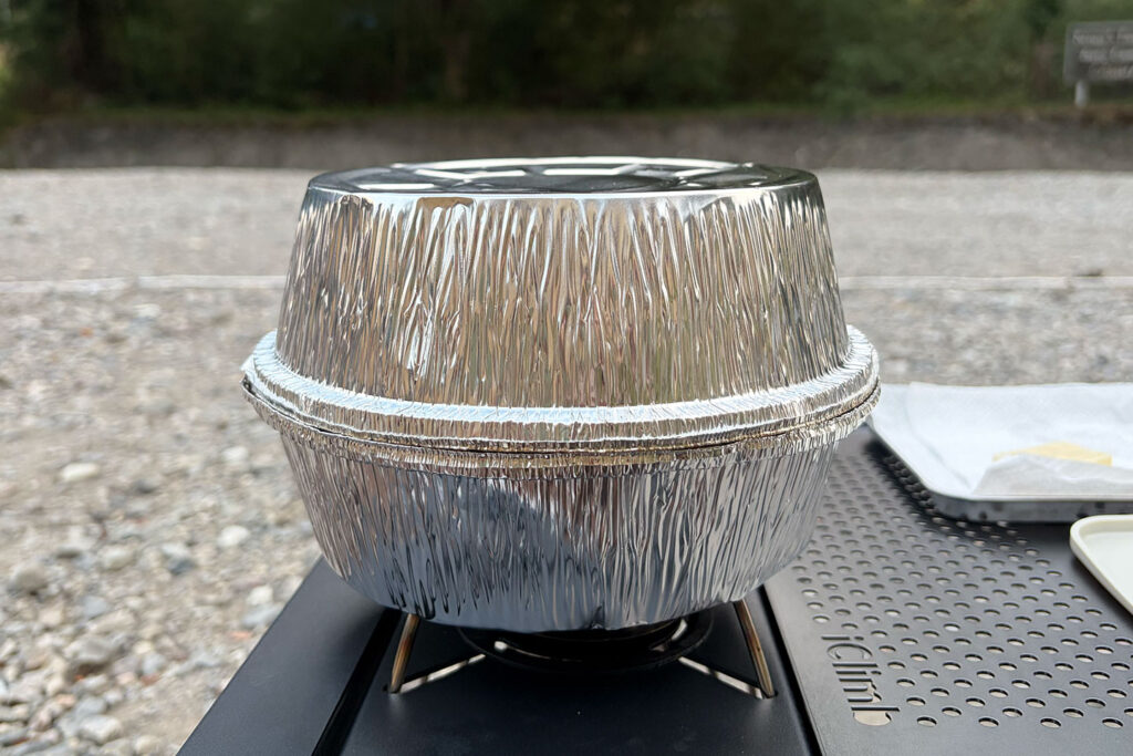キャンプで燻製するときに使う100均アイテム